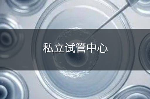 私立试管中心
